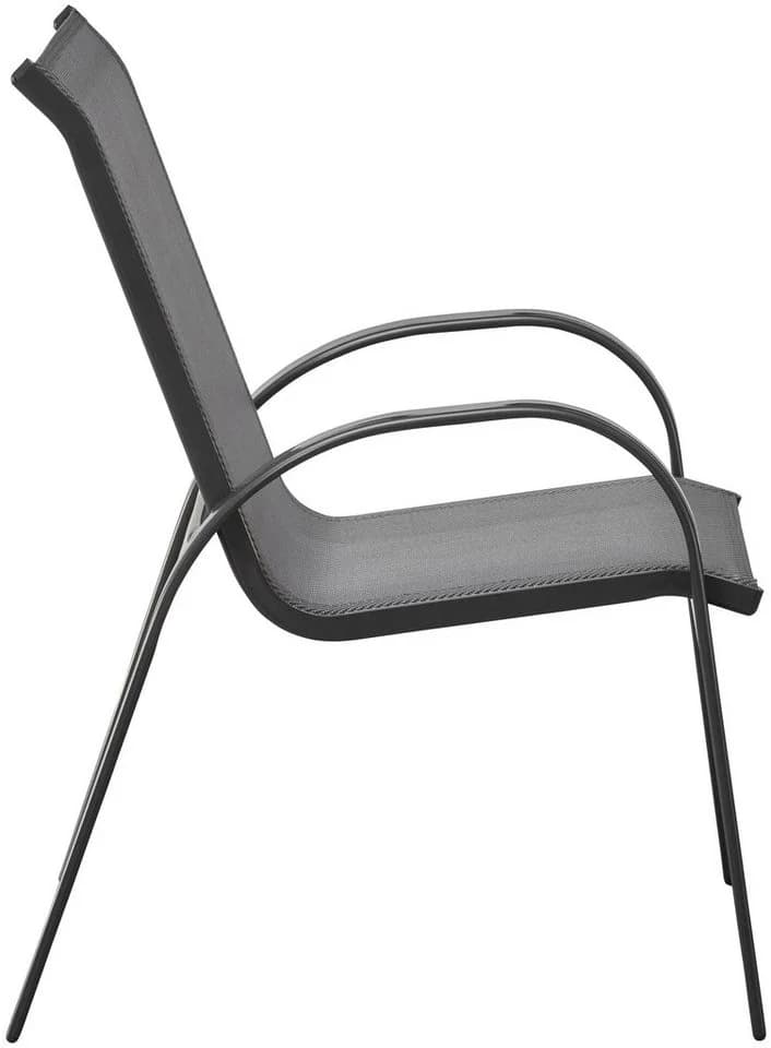 MERXX Garten-Essgruppe Amalfi 8-tlg. Grau/Braun Aluminium Polyester - Bild 5