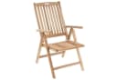 VCM Gartenstuhl Hochlehner Klappstuhl Teak Braun Bild 3