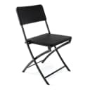 VCM Gartenstuhl Klappstuhl Schwarz Rattan-Optik Kunststoff Bild 2