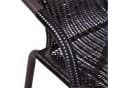 VCM 3-tlg. Bistroset Garten Essgruppe Braun Poly Rattan Bild 4