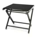 VCM Gartenstuhl Klapphocker Aluminium Schwarz Bild 1