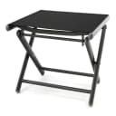 VCM Gartenstuhl Klapphocker Aluminium Schwarz Bild 2