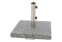 VCM Sonnenschirmständer 30 kg Granit Grau mit Rollen Bild 3
