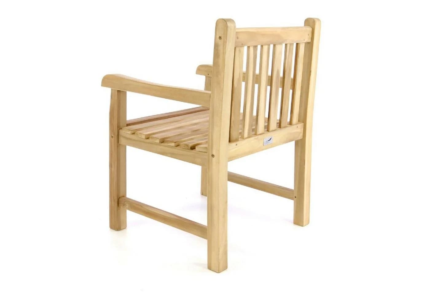 VCM Gartenstuhl Landhaus Teak Holz Braun Gartenmöbel - Bild 2
