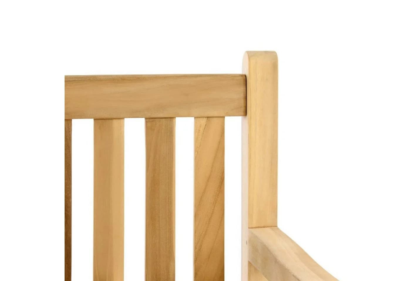VCM Gartenstuhl Landhaus Teak Holz Braun Gartenmöbel - Bild 5