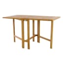 VCM Gartentisch Teak Holz Klapptisch Braun Modern Bild 1