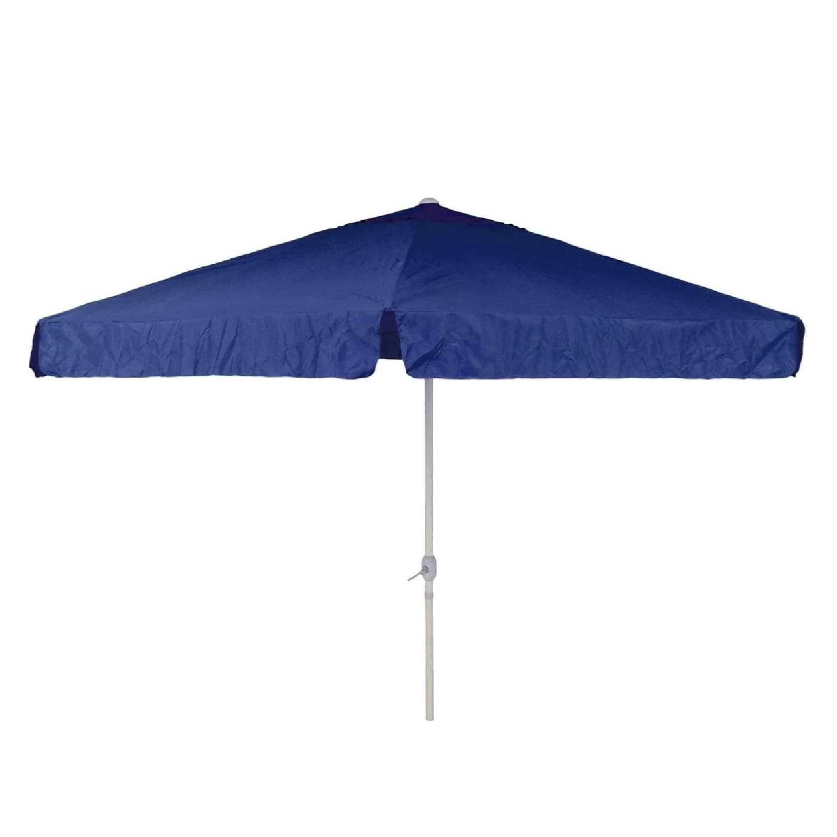 VCM Sonnenschirm Ø 3,8m Blau mit Kurbel