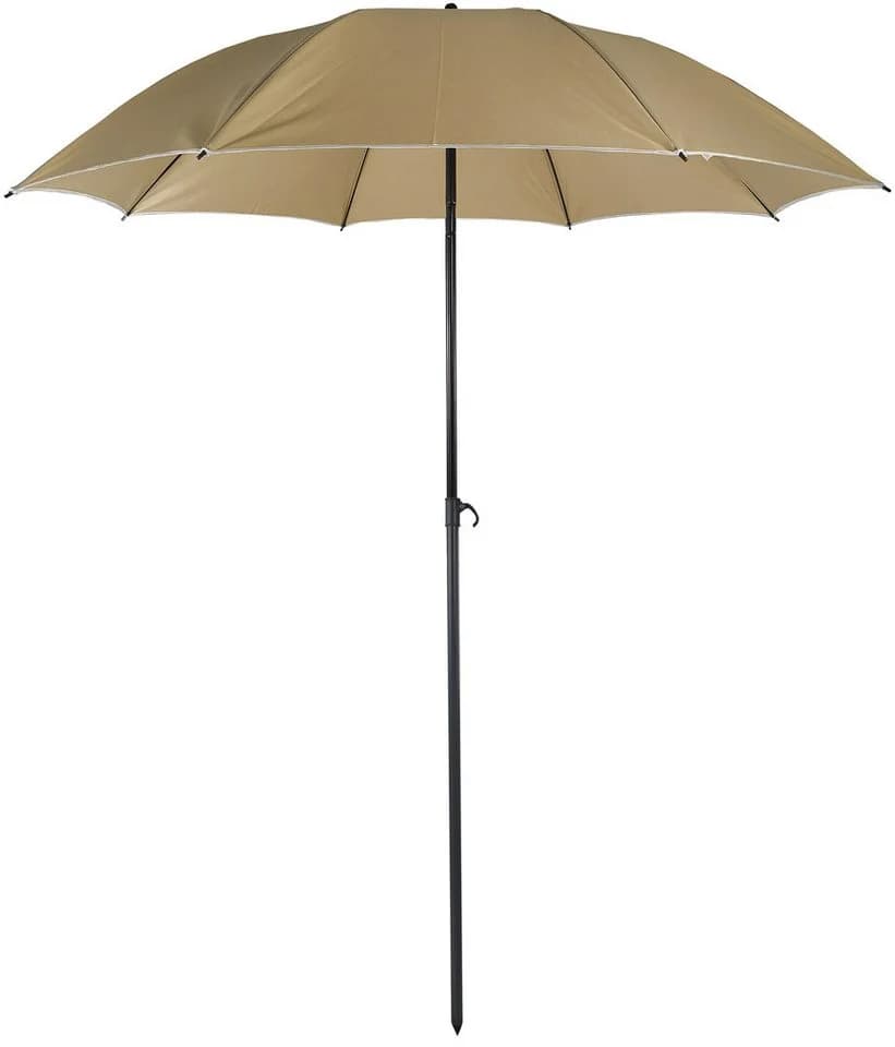 VCM Sonnenschirm 180 cm UV-Schutz Braun