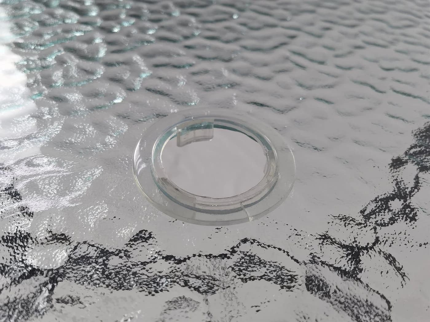 VCM Gartentisch Glas Metall Anthrazit ESG-Sicherheitsglas - Bild 4