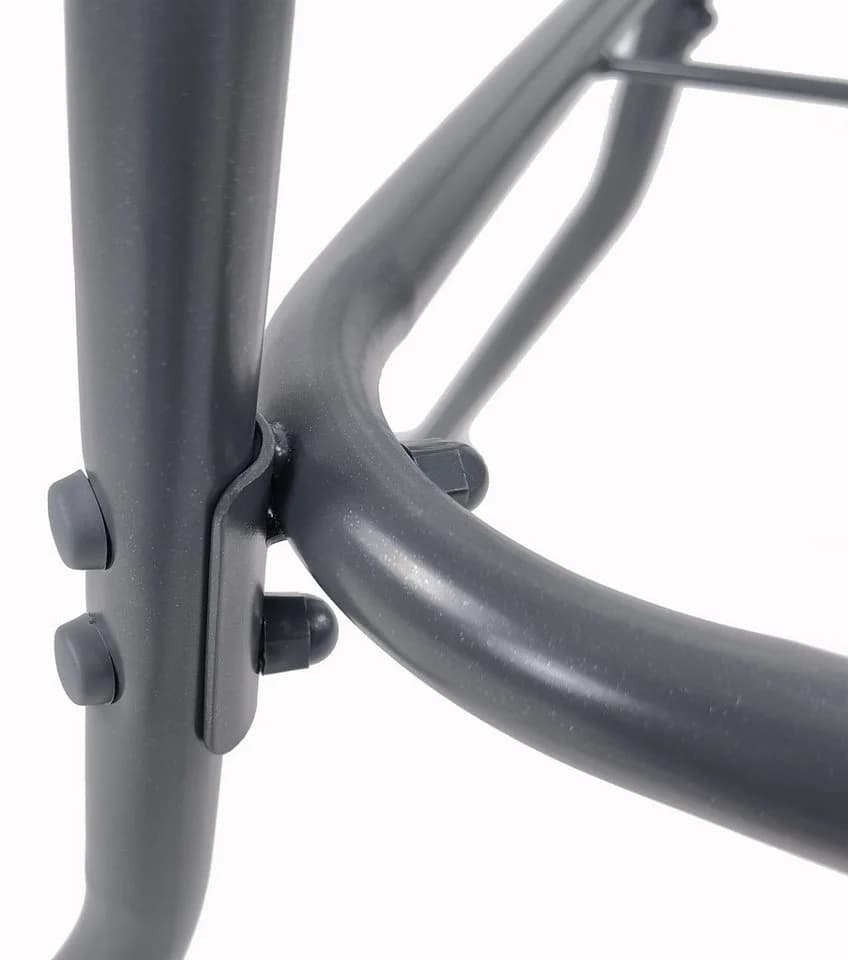 VCM Gartentisch Glas Metall Anthrazit ESG-Sicherheitsglas - Bild 5