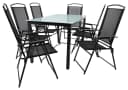 VCM 7-tlg Gartenmöbel Set Sitzgruppe Essgruppe 1x Tisch, 6x Stühle Bild 2