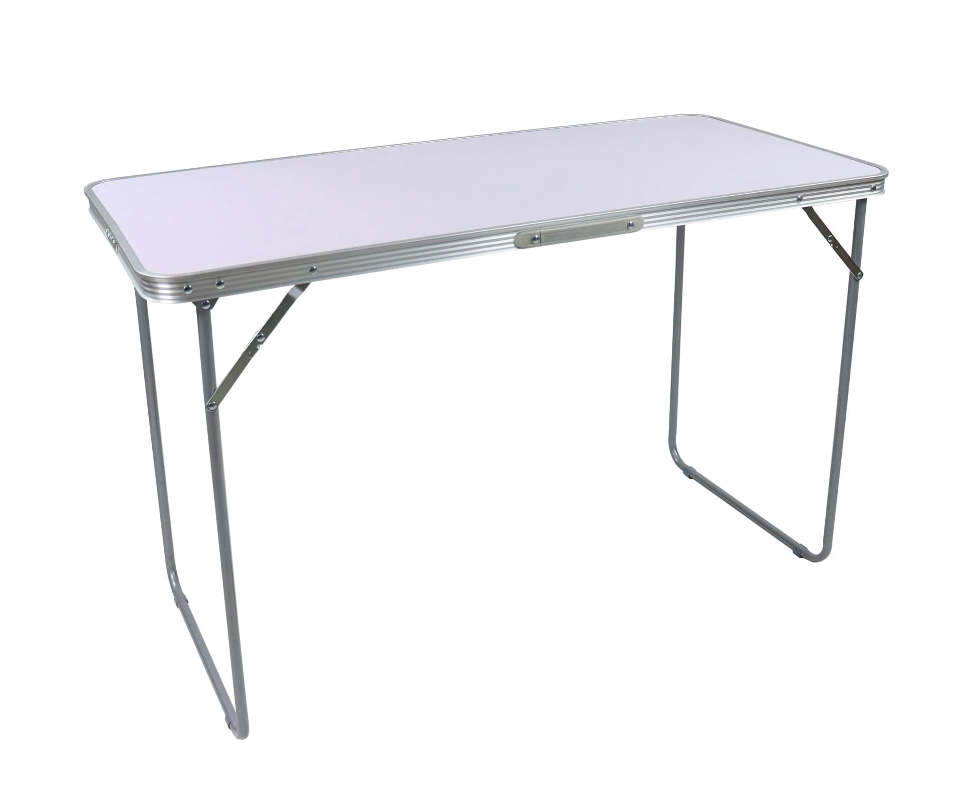 VCM Gartentisch Galdas 110x53 Weiß Klappbar