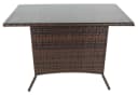 VCM Gartentisch Raloso Braun mit Glasplatte Bild 2