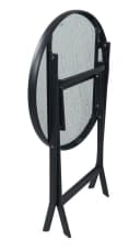 VCM Gartentisch rund klappbar Metall Glas Bild 3
