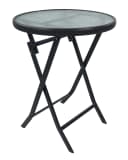 VCM Gartentisch rund klappbar Metall Glas Bild 4
