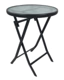 VCM Gartentisch rund klappbar Metall Glas Bild 5