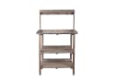 UNUS GARDEN Pflanztisch Outdoor Grau Massivholz mit Zinkplatte Bild 5