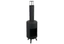 UNUS GARDEN Feuerstelle Gartenkamin Schwarz Metall Bild 2