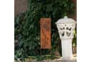 UNUS GARDEN Gartenstecker Rostoptik Willkommen Schild Metall Bild 1
