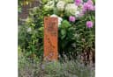 UNUS GARDEN Gartenstecker Rostoptik Willkommen Schild Metall Bild 3