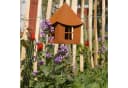 UNUS GARDEN Gartenstecker Haus Rostdeko Metall Dekoration Bild 1