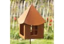 UNUS GARDEN Gartenstecker Haus Rostdeko Metall Dekoration Bild 5