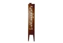 UNUS GARDEN Gartenstecker "Lieblingsplatz" Metallschild Rostoptik Bild 2