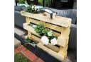 UNUS GARDEN Blumenkasten Zink Europalette 38cm Bild 1