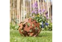 UNUS GARDEN Dekokugel Schmetterlinge Metall Rostoptik Bild 1