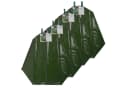 UNUS GARDEN Baumbewässerungssack 55 Liter 4er Set Grün PVC Bild 2