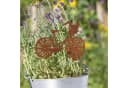 UNUS GARDEN Gartenstecker Fahrrad Edelrost Metall Bild 5