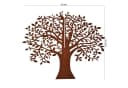 UNUS GARDEN Dekofigur Baum Rost Metall Gartenstecker Bild 4