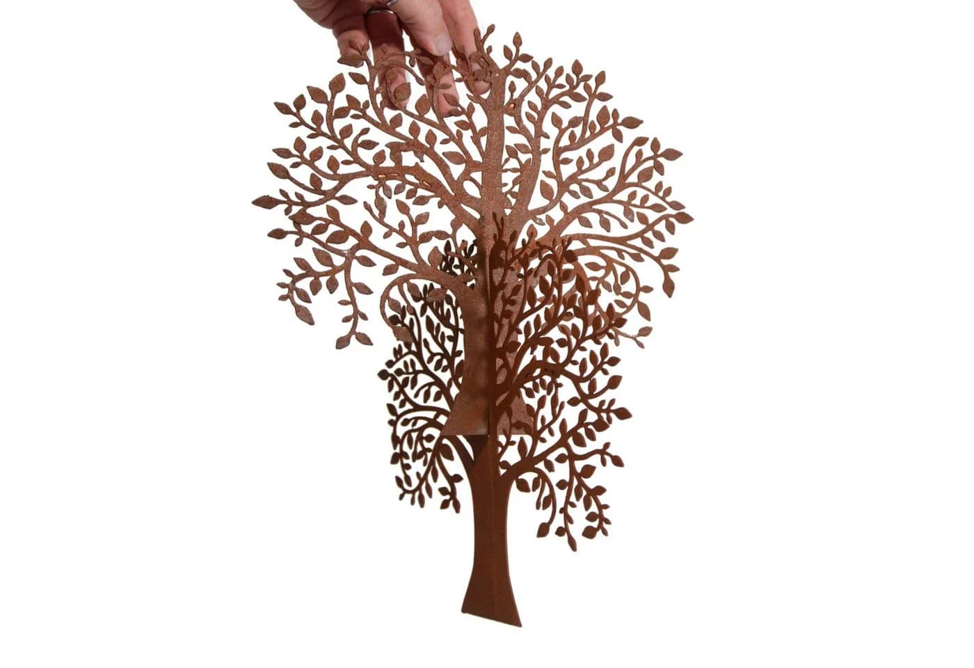 UNUS GARDEN Dekofigur Baum Rost Metall Gartenstecker - Bild 5
