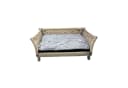 UNUS ANIMALS Hundebett aus Weide mit waschbarem Kissen Bild 1