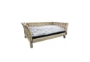 UNUS ANIMALS Hundebett aus Weide mit waschbarem Kissen Bild 2