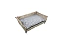 UNUS ANIMALS Hundebett aus Weide mit waschbarem Kissen Bild 3
