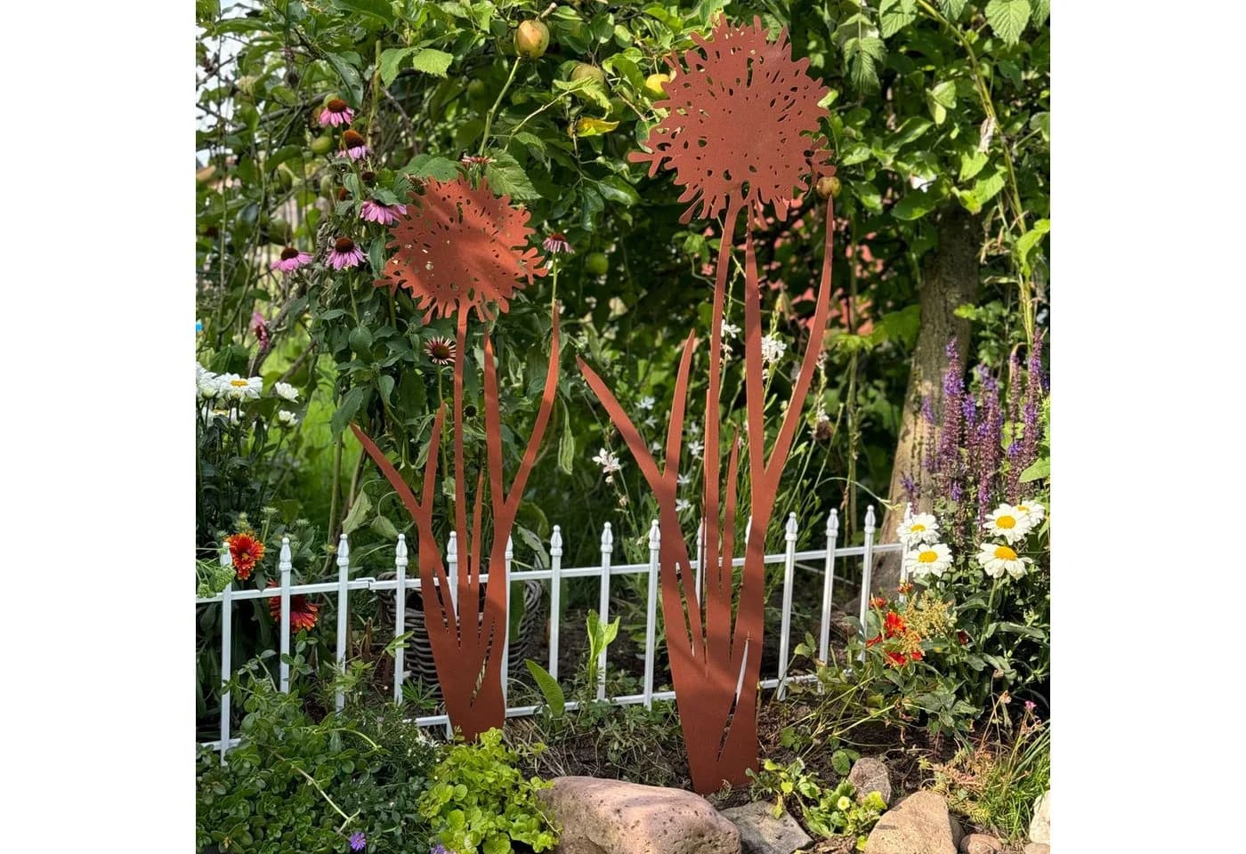 UNUS GARDEN Gartenstecker Agapanthus 2er Set - Bild 5