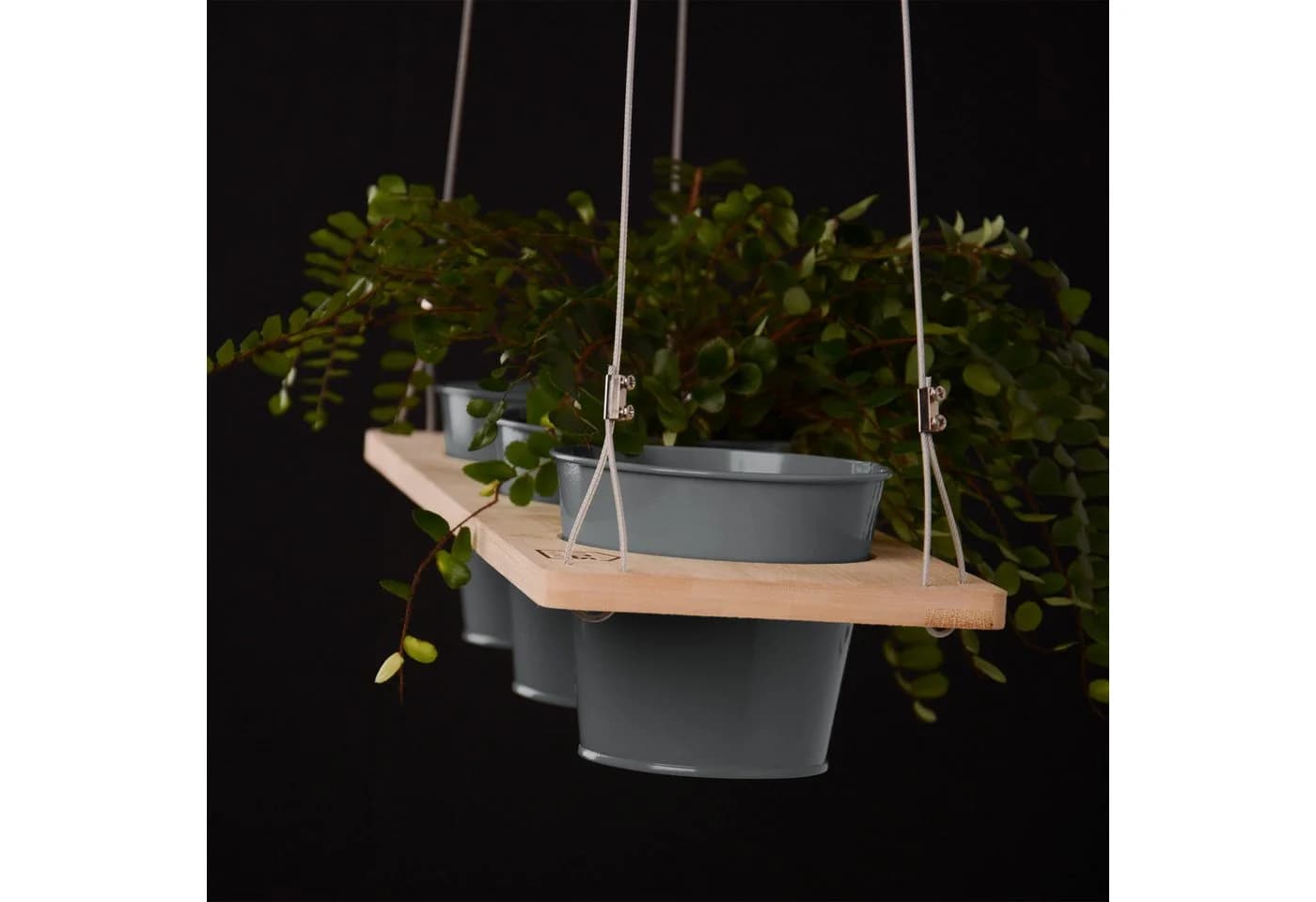 UNUS HOME Blumenkasten Kräuterbar Bambus