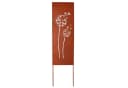 UNUS GARDEN Gartenstecker Pusteblumen Metall Rostoptik Bild 2