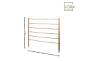 UNUS GARDEN Spalier Rankhilfe Leiter aus Holz Natur 100cm Bild 4