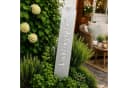 UNUS GARDEN Gartenstecker Metallschild Lieblingsplatz Silber Bild 1
