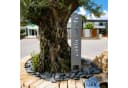 UNUS GARDEN Gartenstecker Metallschild Lieblingsplatz Silber Bild 3