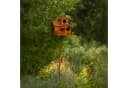 UNUS GARDEN Vogelhaus Metall Rostoptik 132 cm Bild 1