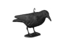 relaxdays 3x Taubenschreck Krähe sitzend Schwarz Gartenfigur Bild 2