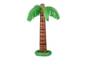 relaxdays Aufblasbare Palme XL Grün Braun Bild 2