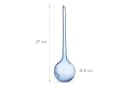 relaxdays 8er Set Bewässerungskugeln Blau PVC Tropfer Bild 4