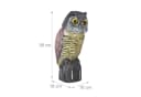relaxdays Gartenfigur Vogelschreck Eule - Witterungsbeständiger Taubenschreck Bild 4