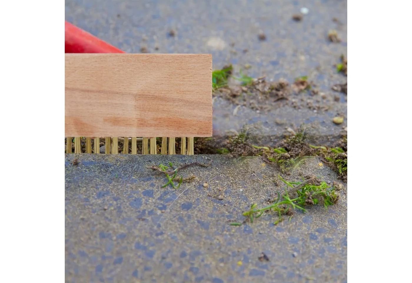 relaxdays Fugenkratzer Fugenbürste 2er Set Braun/Gold - Bild 3