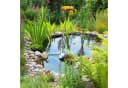 relaxdays Gartenfigur Graureiher - Wetterfester Reiherschreck aus Kunststoff Bild 1