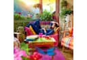 relaxdays Schmetterlings-Set 36-tlg. Bunt PVC Metall Gartenfigur Bild 5